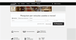 Desktop Screenshot of meucaminhao.com.br